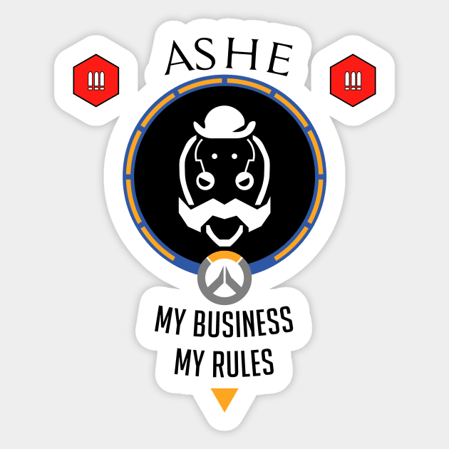 My Business, My Rules Sticker by TwilightEnigma